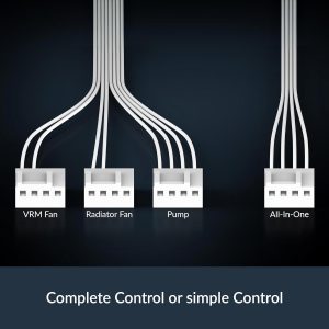 ARCTIC Liquid Freezer III Pro 360 A-RGB (White) - AIO CPU Cooler, 3 x 120 mm Water Cooling, 38 mm Radiator, PWM Pump, VRM Fan, AMD AM5/AM4, Intel LGA1851/1700 Contact Frame - White