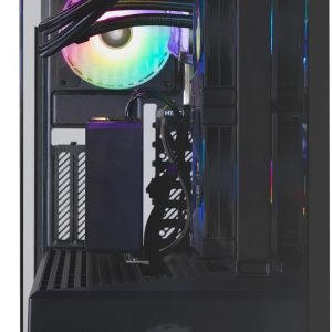 iBUYPOWER Y40 PRO Black Gaming PC Desktop Computer AMD Ryzen 9 7900X CPU, NVIDIA GeForce RTX 5070Ti 16GB GPU, 32GB DDR5 RGB 5200MHz RAM, 2TB NVMe SSD, Windows 11 Home, Keyboard, Mouse - Y40BA9N57T01