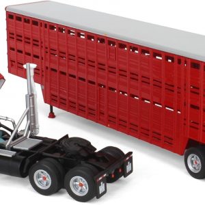 First Gear DCP 1/64 International TranStar COE con remolque de eje tándem para ganado Wilson de 45 pies Línea de camiones Koppes 69-2028