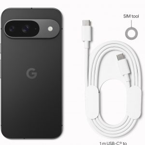 Google Pixel 9 - Unlocked Android Smartphone with Gemini, 24-Hour Battery, Advanced Camera, and 6.3" Actua Display - Porcelain - 128 GB
