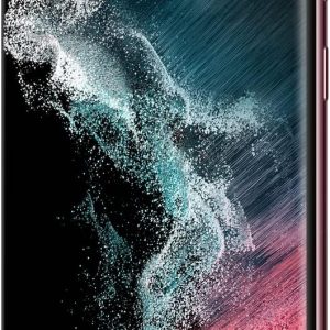 Samsung Galaxy S22 Ultra 5G Factory Unlocked Android Smartphone, 128GB, US Version, Burgundy (Renewed)
