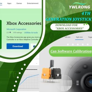 4Pack Joysticks for Xbox Series S/X Hall Effect Joystick Replacement for Xbox Series S/X 3D Analog Sensor Module Thumb Stick Controller Accessories Parts with Repair Tools