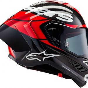 Alpinestars Supertech R10 Element Helmet, Carbon Fiber, Aerodynamic Full-Face Design, Ventilation & Safety, DOT & ECE Certified for Street & Track Riders