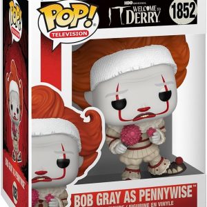 Funko Pop! TV: Welcome to Derry - Bob Gray As Pennywise - Collectable Vinyl Figure - Gift Idea - Official Merchandise - Toys for Kids & Adults - TV Fans - Model Figure for Collectors