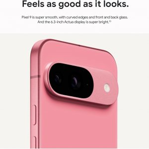 Google Pixel 9 - Unlocked Android Smartphone with Gemini, 24-Hour Battery, Advanced Camera, and 6.3" Actua Display - Porcelain - 128 GB