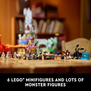 LEGO Ideas Dungeons & Dragons: Red Dragon’s Tale Building Set for Adults, Dungeons and Dragons Gift Idea, Fantasy Model for Build and Display, Created in Collaboration with Wizards of the Coast, 21348