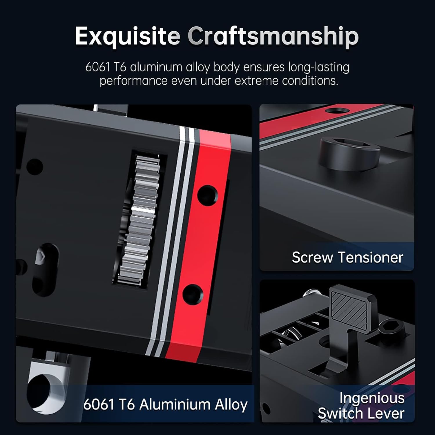 BIQU H2 V2S Dual Gear Extruder Upgrade H2 Extruder 3D Printer Direct Extruder 1.75mm Filament BIQU BX Creality Ender & CR Series Printers, Anycubic Mega S, Geeetech Printers and Prusa I3 DIY Kits