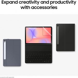 Samsung Galaxy Tab S10 Lite, 6 GB de RAM, 128 GB, expansión de 2 TB, batería de larga duración, pantalla LCD de 10.9 pulgadas, S Pen para tomar notas, Exynos 1380, círculo para buscar, herramientas AI