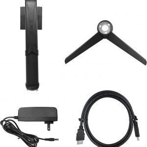 Amazon Basics 24 Inch (23.8 inch viewable) Gaming Monitor, FHD 1080P, 165Hz, VESA Compatible, Adaptive sync, 1ms Response, Black