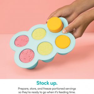 NutriBullet NBY-50100 Baby Complete Food-Making System, 32-Oz, White, Blue, Clear