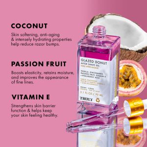 Truly Luxury After Shave Oil | Soothing & Hydrating Treatment to Prevent Ingrown Hair For Smooth, Irritation-Free Skin for Daily Use