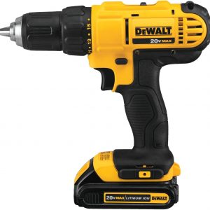 DEWALT Kit de combo de perforación inalámbrico de 20V MAX, 2-Herramienta (DCK240C2)