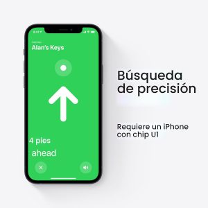 Apple AirTag. Mantén un seguimiento y encuentra tus llaves, cartera, equipaje, mochila y más. Configuración sencilla de un solo toque con iPhone o iPad