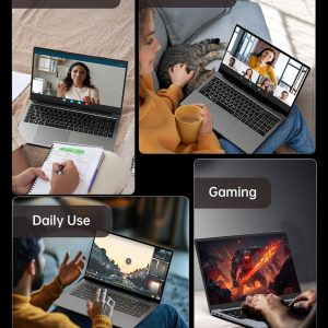 Gaming Laptop, 16.0inch Laptop Computer with AMD Ryzen 7 7730U(8C/16T, Up to 4.5GHz), 16GB RAM 512GB NVMe SSD Windows 11 Laptop, Radeon RX Vega 8 Graphics,WiFi 6, Backlit KB