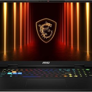 MSI Vector A18 HX 18” 240Hz QHD+ Gaming Laptop: AMD Ryzen 9-9955HX, NVIDIA Geforce RTX 5080, 32GB DDR5, 1TB NVMe SSD, Type C, Wi-Fi 7, Win 11 Home: Cosmo Gray A9WIG-065US