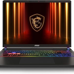 msi Vector 16 HX AI 16” 144Hz FHD+ Gaming Laptop: Intel Core Ultra 7-255HX, NVIDIA Geforce RTX 5070Ti, 16GB DDR5, 512GB NVMe SSD, Thunderbolt 5, Wi-Fi 6E, Win 11 Home: Cosmo Gray A2XWHG-212US