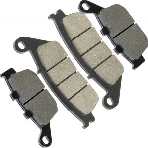 Caltric Front Rear Brake Pads Compatible with Honda Cbr500R Cbr 500R Cbr500Ra Abs 2013-2016