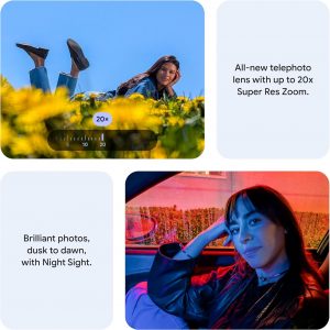 Google Pixel 10 - Unlocked Android Smartphone - Gemini AI Assistant - Advanced Triple Rear Camera, Fast-Charging 24+ Hour Battery, and 6.3" Actua Display - Frost - 128 GB (2025 Model)