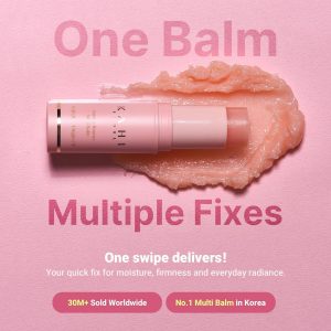 KAHI Wrinkle Bounce Multi Balm Stick | PDRN Collagen Wrinkle Stick | Korean Skin Care |All-in-One Hydrating Lip Balm Eye Cream Neck Cream Make Up Base & Face Mist Moisture Balm