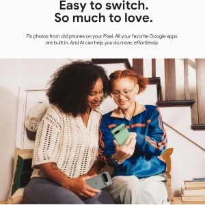 Google Pixel 9 - Unlocked Android Smartphone with Gemini, 24-Hour Battery, Advanced Camera, and 6.3" Actua Display - Porcelain - 128 GB