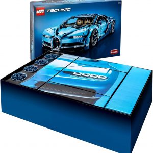 LEGO Technic Bugatti Chiron 42083 Race Car Building Kit and Engineering Toy, Adult Collectible Sports Car with Scale Model Engine (3599 Pieces)