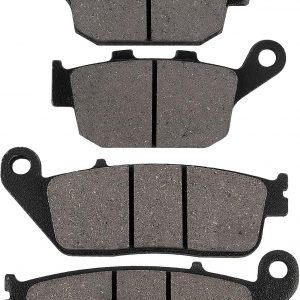 LOCOPOW Front & Rear Brake Pads for Honda CB500F CB300F CB500X CBR250R CBR300R CBR500R CMX300 CMX500 Rebal 300 500 CTX700 NC700 NC750 2011-2023