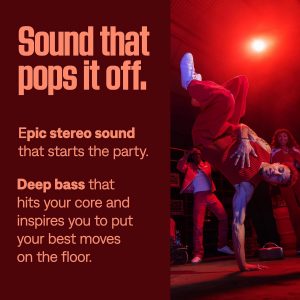 Bose SoundLink Max Bluetooth Speaker - Portable Wireless Party Speaker, IP67 Waterproof, Rope Handle, Up to 20 Hours of Playtime, USB-C, Built-in 3.5mm AUX Input, Black