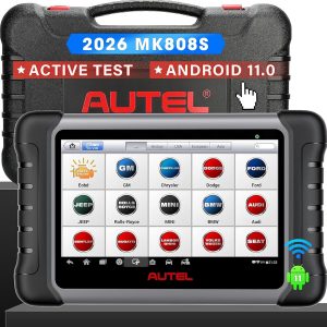 Autel MaxiCOM MK808 OBD2 herramienta de diagnóstico con todas las funciones de servicio y sistema incluso reajuste de aceite, EPB, BMS, SAS, DPF, TPMS y IMMO (MD802+MaxiCheck Pro)