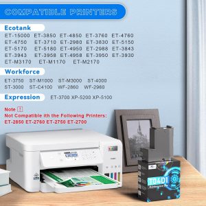 T04D1 Maintenance Box for EcoTank ET-15000 ET-3760 ET-3850 ET-4850 ET-4760 ET-3750, T04D100 Ink Maintenance Box for ET15000 ET-4750 ET-3830 ET-5150 ET-2980 ET-3950 ET-4950 Printer, TO4D1/04D1/EWMB2