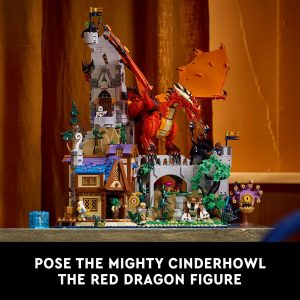 LEGO Ideas Dungeons & Dragons: Red Dragon’s Tale Building Set for Adults, Dungeons and Dragons Gift Idea, Fantasy Model for Build and Display, Created in Collaboration with Wizards of the Coast, 21348
