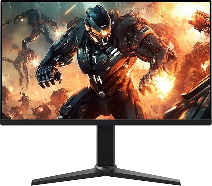 Amazon Basics 24 Inch (23.8 inch viewable) Gaming Monitor, FHD 1080P, 165Hz, VESA Compatible, Adaptive sync, 1ms Response, Black