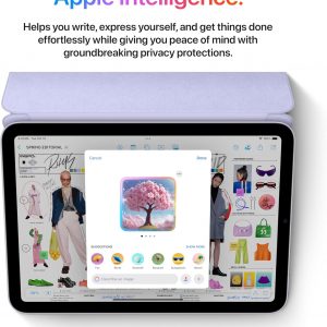 Apple iPad mini (A17 Pro): Apple Intelligence, 8.3-inch Liquid Retina Display, 128GB, Wi-Fi 6E, 12MP Front/12MP Back Camera, Touch ID, All-Day Battery Life — Blue