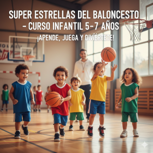 Baloncesto (5 a 7 años) + inscripción