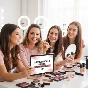Maquillaje - 2 (16 en adelante) + inscripción