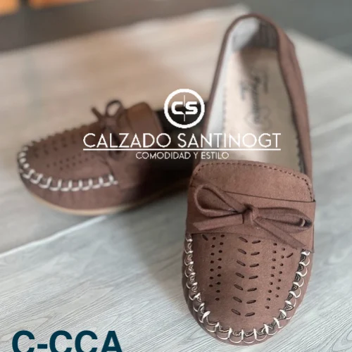 Mocasines cafe Calzado Santino