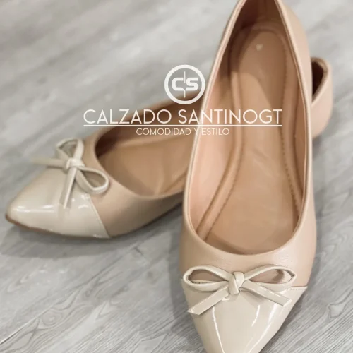 Zapatilla beige Calzado Santino